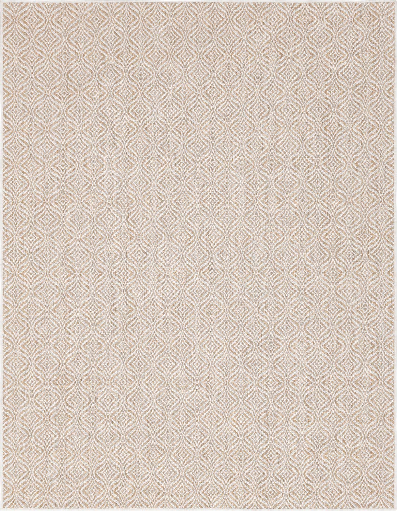 6' x 9' Easy-Clean Trellis Indoor / Outdoor Rug