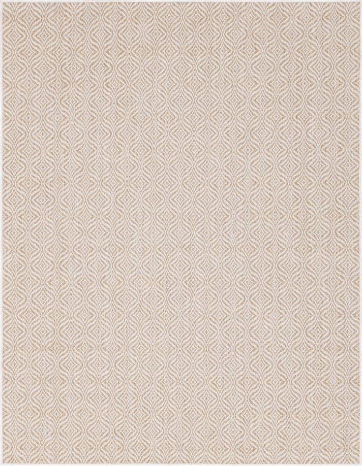 Detail image of 6' x 9' Easy-Clean Trellis Indoor / Outdoor Rug