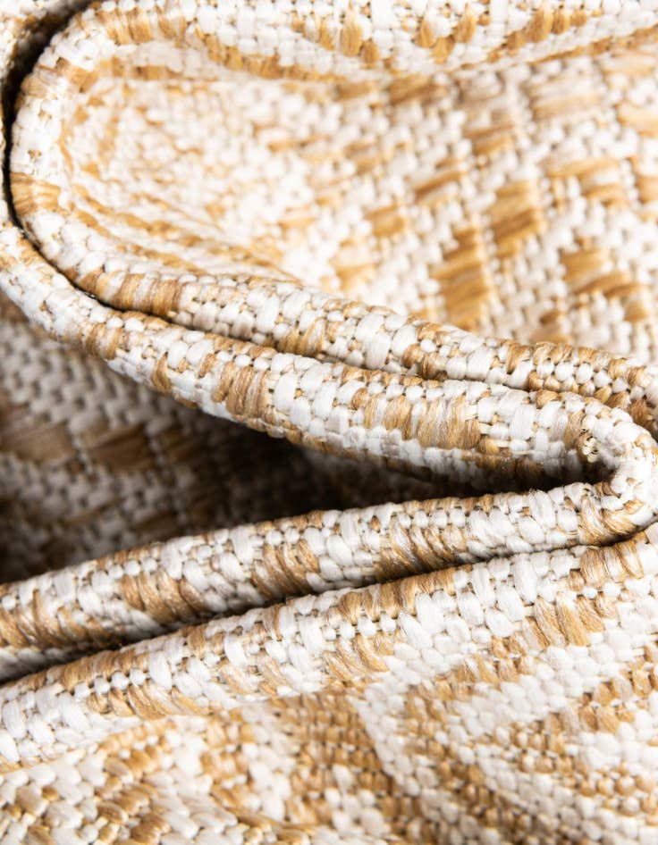 Detail image of 3' x 5' 3  Washable Trellis Indoor / Outdoor Rug