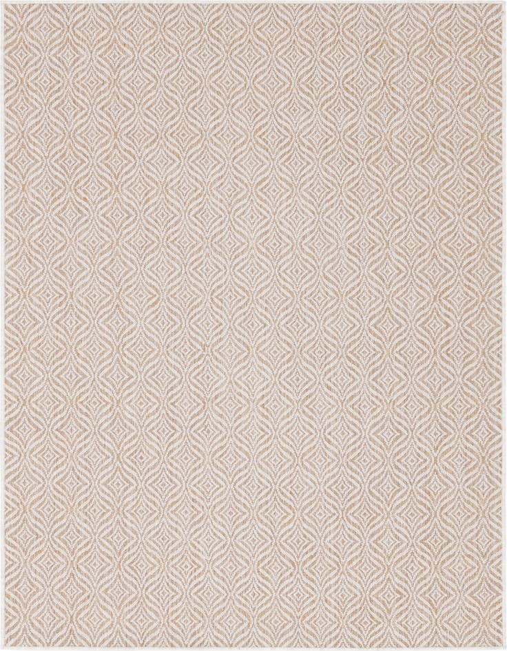 Detail image of 5' 3 x 8' Easy-Clean Trellis Indoor / Outdoor Rug