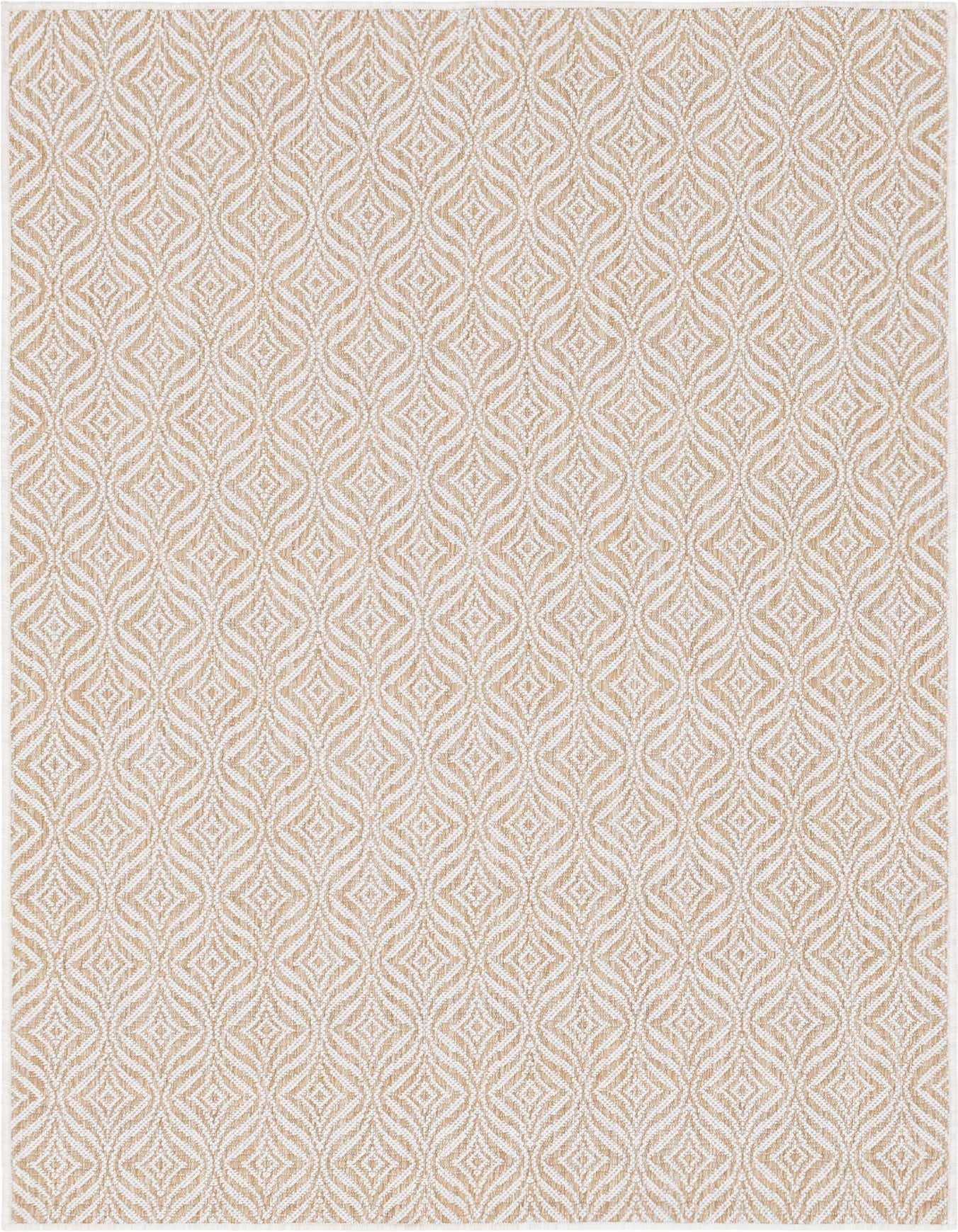 4' x 6' Easy-Clean Trellis Indoor / Outdoor Rug