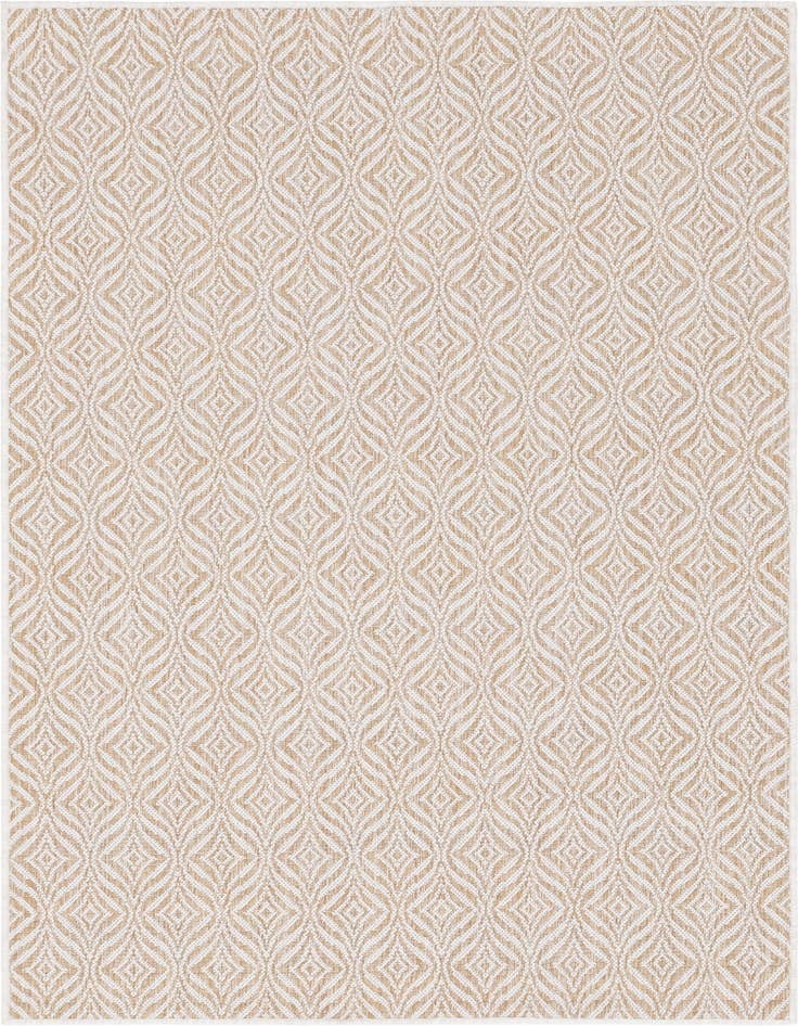 Detail image of 4' x 6' Easy-Clean Trellis Indoor / Outdoor Rug