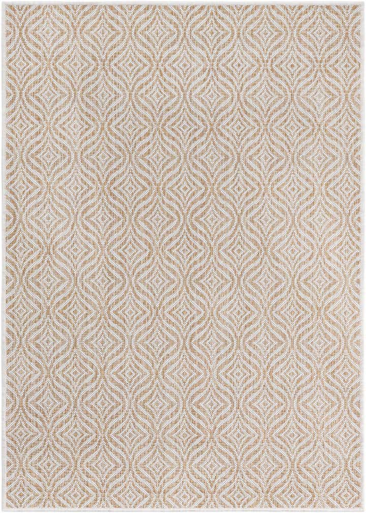 3' x 5' 3 Easy-Clean Trellis Indoor / Outdoor Rug