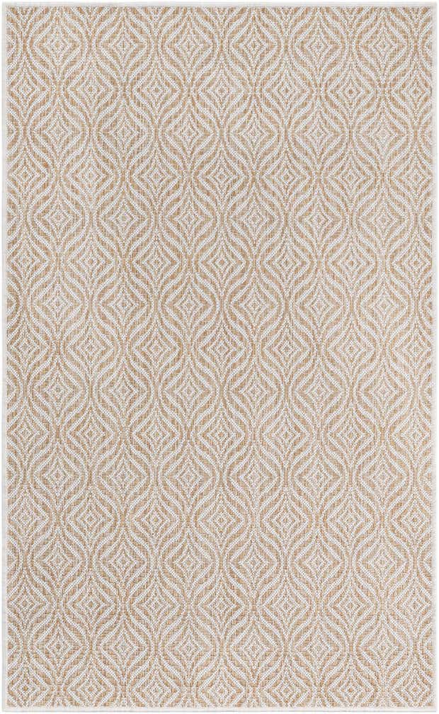 3' x 5' 3 Easy-Clean Trellis Indoor / Outdoor Rug