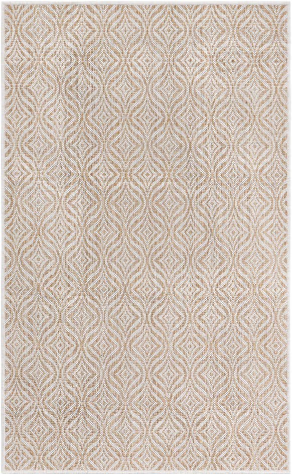 Detail image of 3' x 5' 3 Easy-Clean Trellis Indoor / Outdoor Rug