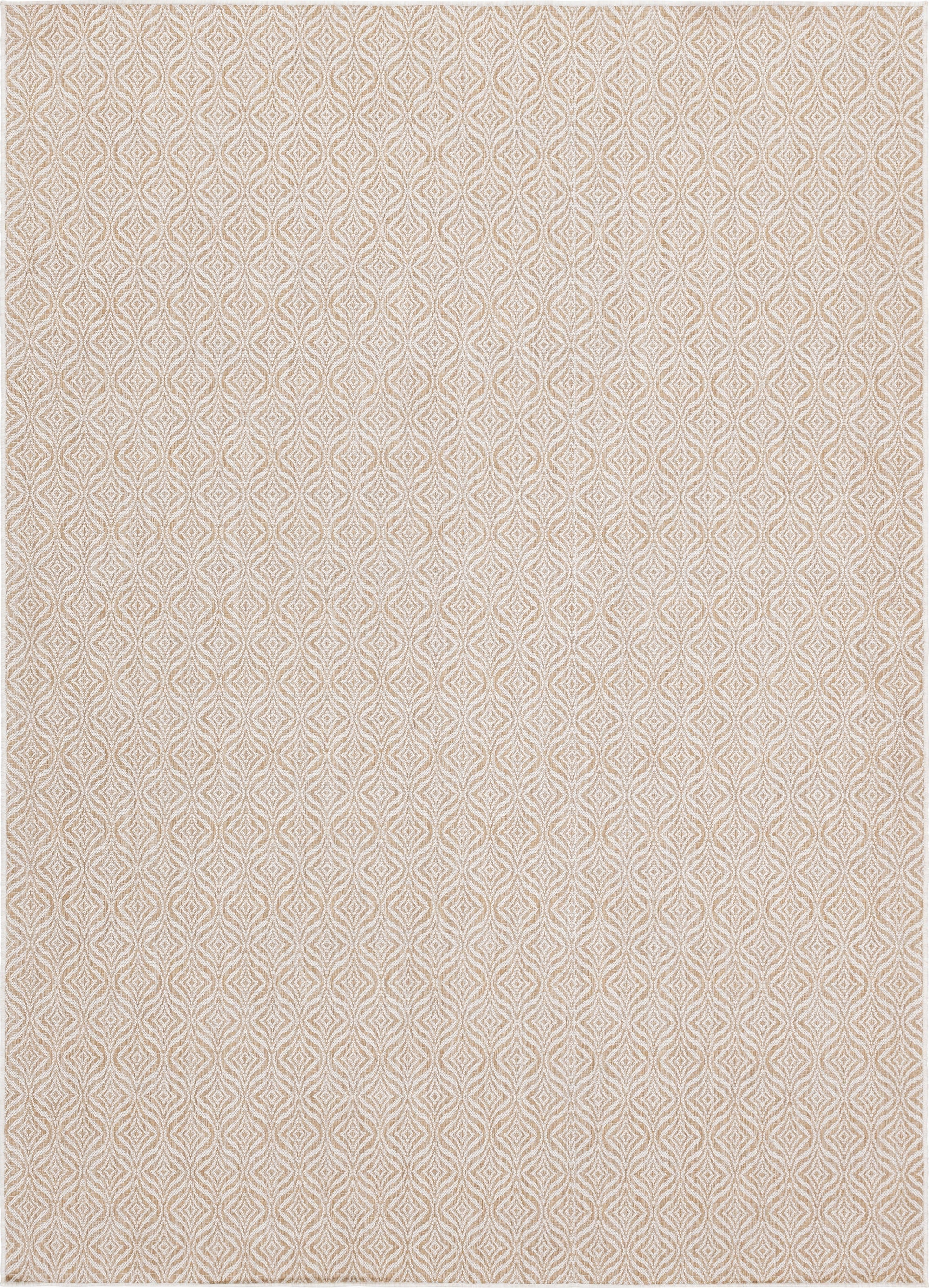 7' 10 x 11'  Washable Trellis Indoor / Outdoor Rug