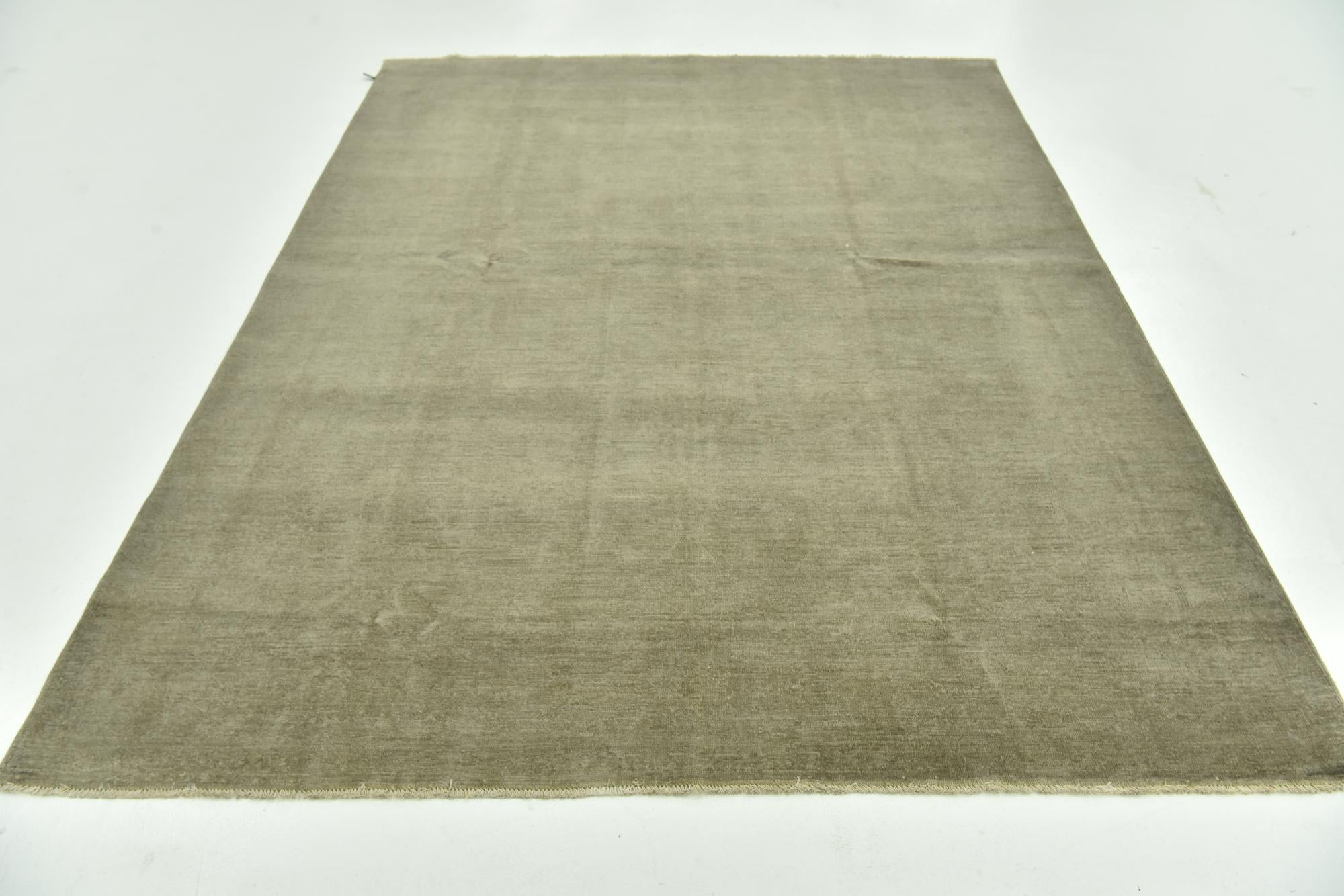 6' 2 x 8' 2 Hand Knotted Over-Dyed Ziegler Rug