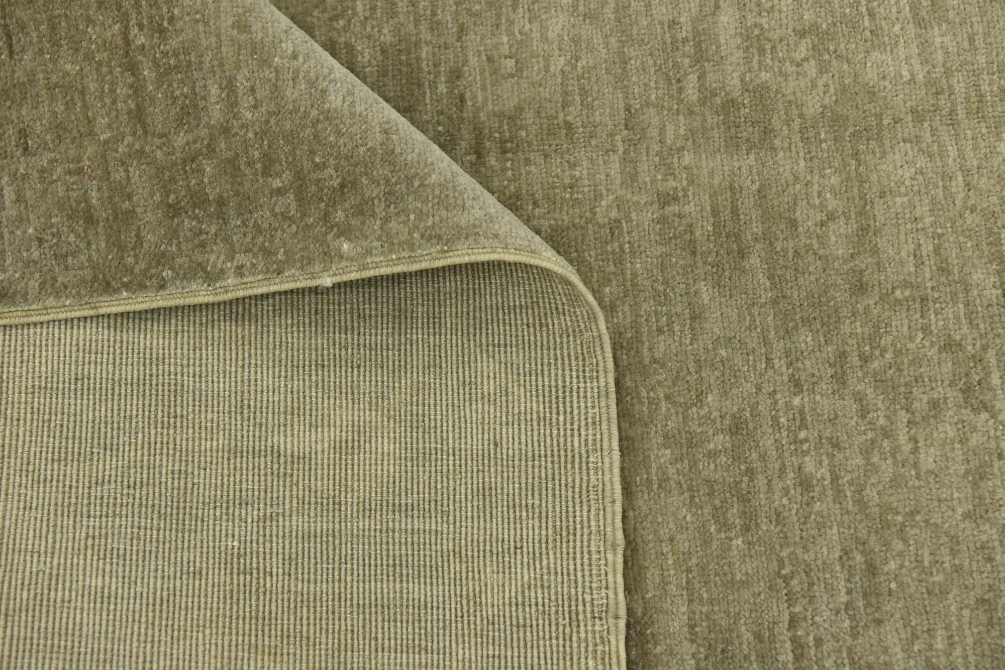 6' 2 x 8' 2 Hand Knotted Over-Dyed Ziegler Rug