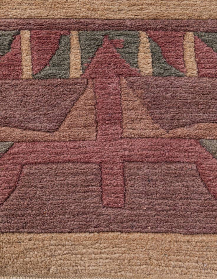 Detail image of 8' 3 x 11' 5  Hand Knotted Tibet Wool Rug