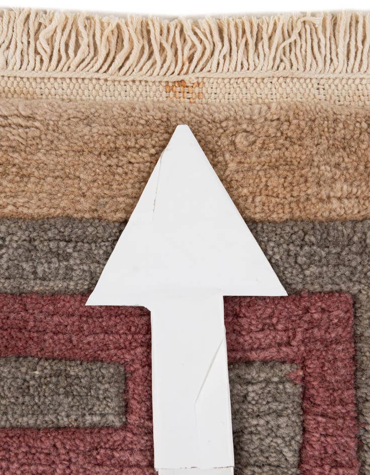 Detail image of 8' 3 x 11' 5  Hand Knotted Tibet Wool Rug