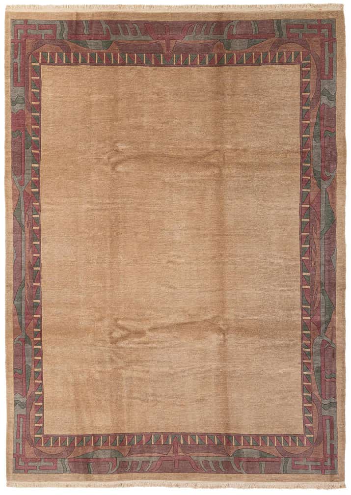 8' 3 x 11' 5 Hand Knotted Tibet Wool Rug