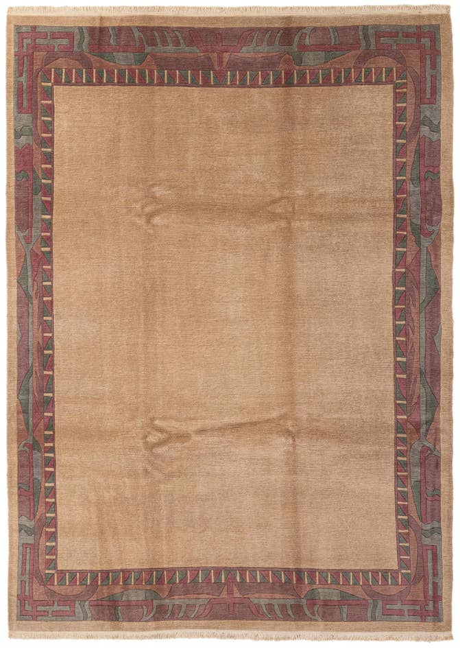 Detail image of 8' 3 x 11' 5 Hand Knotted Tibet Wool Rug