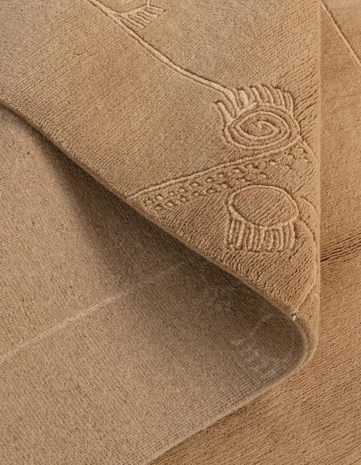 Detail image of 4' x 6' 1  Hand Knotted Tibet Wool Rug