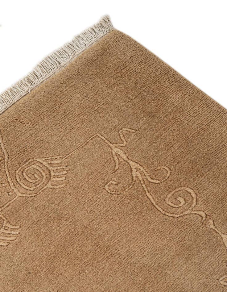 Detail image of 4' x 6' 1  Hand Knotted Tibet Wool Rug