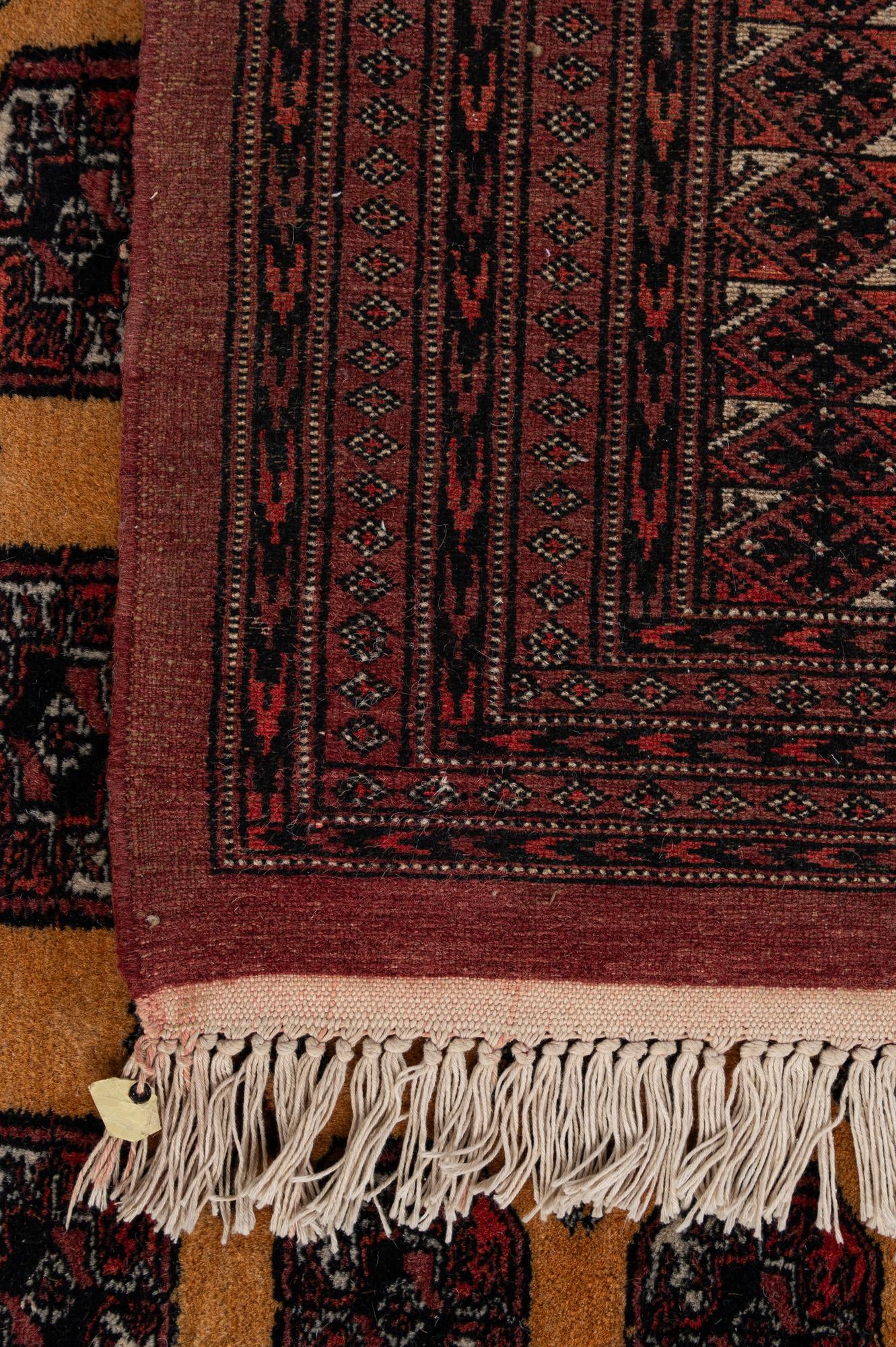 5' 3 x 7' 11 Hand Knotted Torkaman Persian Wool Rug