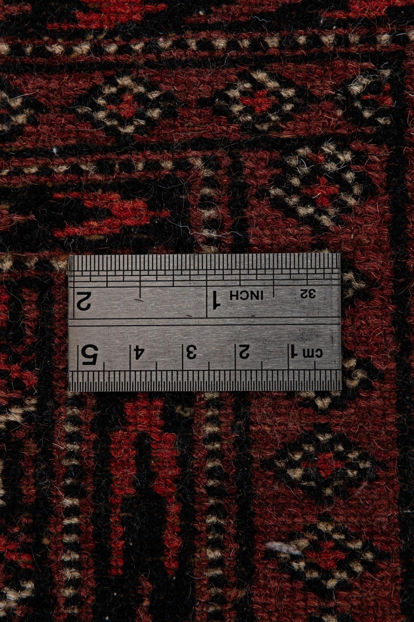 5' 3 x 7' 11 Hand Knotted Torkaman Persian Wool Rug