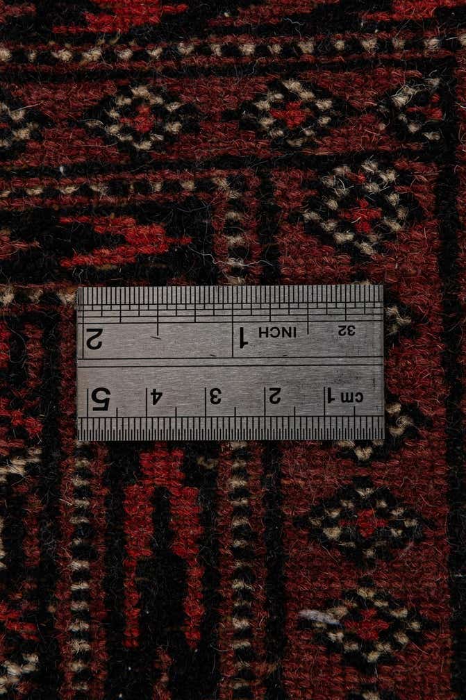 5' 3 x 7' 11 Hand Knotted Torkaman Persian Wool Rug