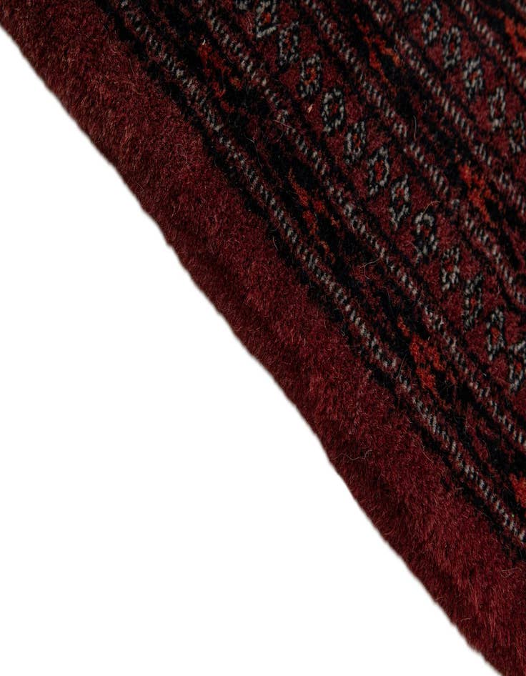 Detail image of 5' 3 x 7' 11  Hand Knotted Torkaman Persian Wool Rug