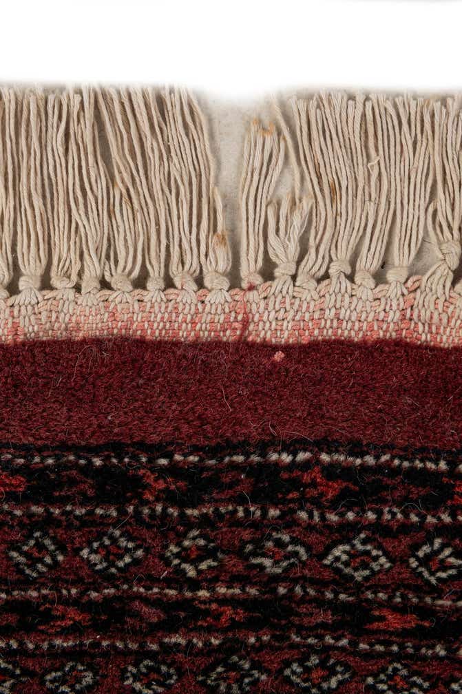 5' 3 x 7' 11 Hand Knotted Torkaman Persian Wool Rug
