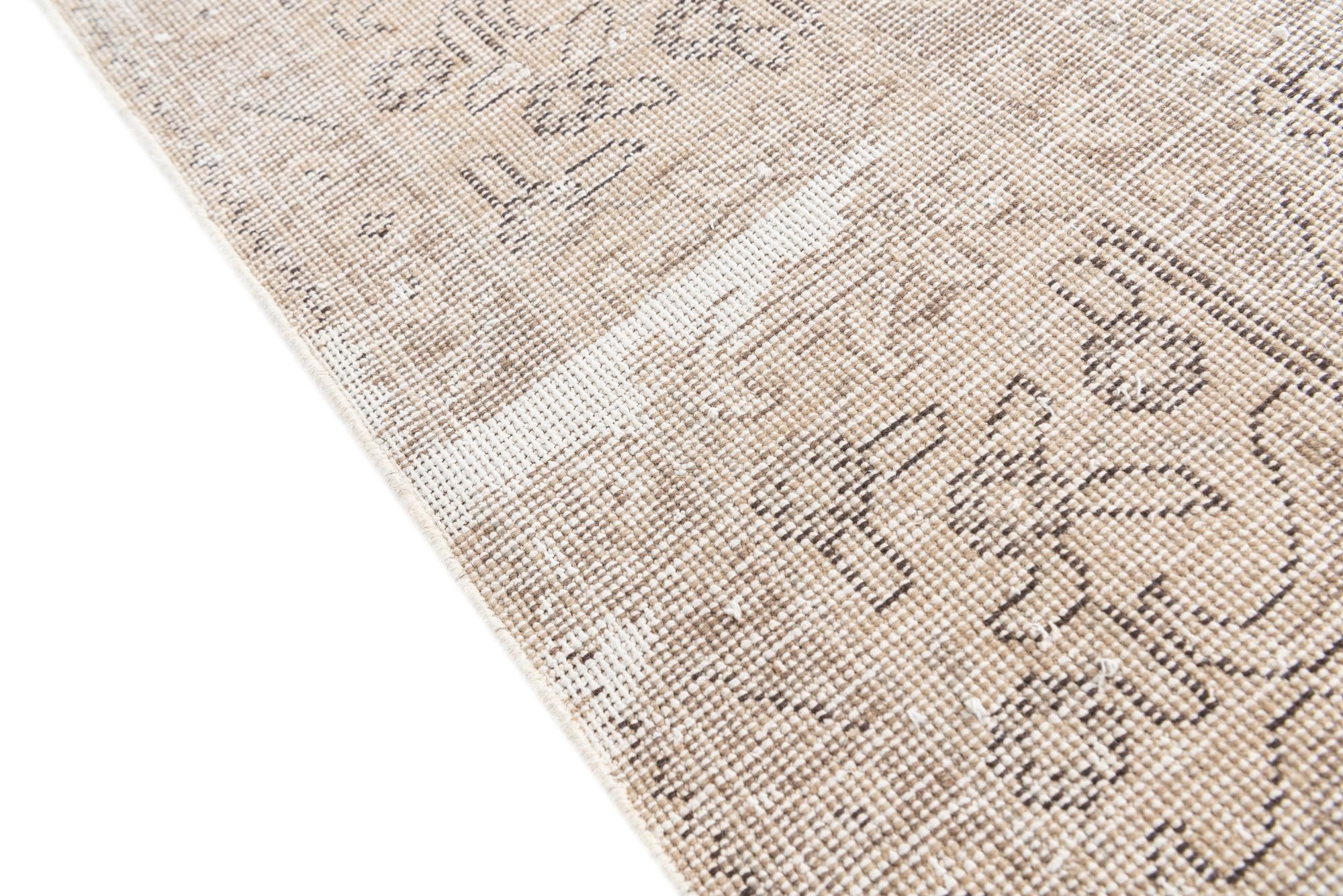 9' 7 x 12' 3 Hand Knotted Ultra Vintage Persian Wool Rug