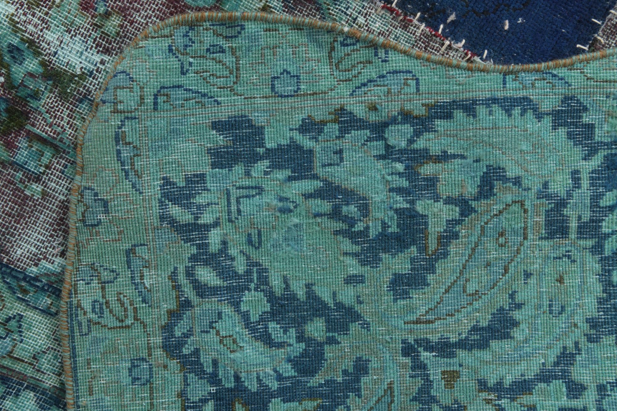 9' 6 x 13' Hand Knotted Ultra Vintage Persian Rug