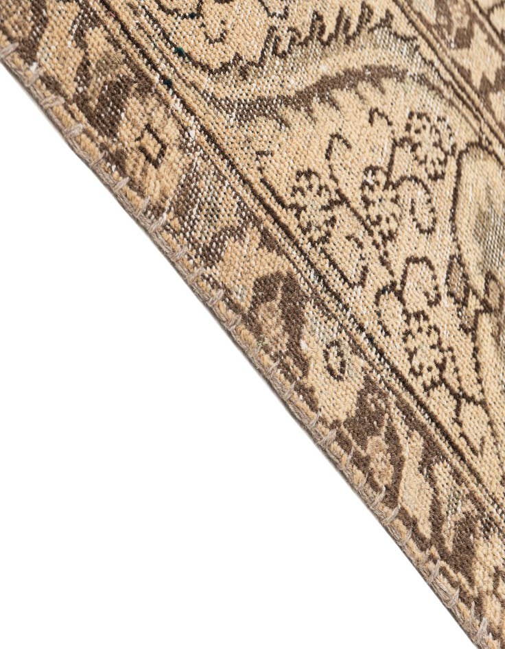 Detail image of 10' x 11' 9  Hand Knotted Ultra Vintage Persian Wool Rug