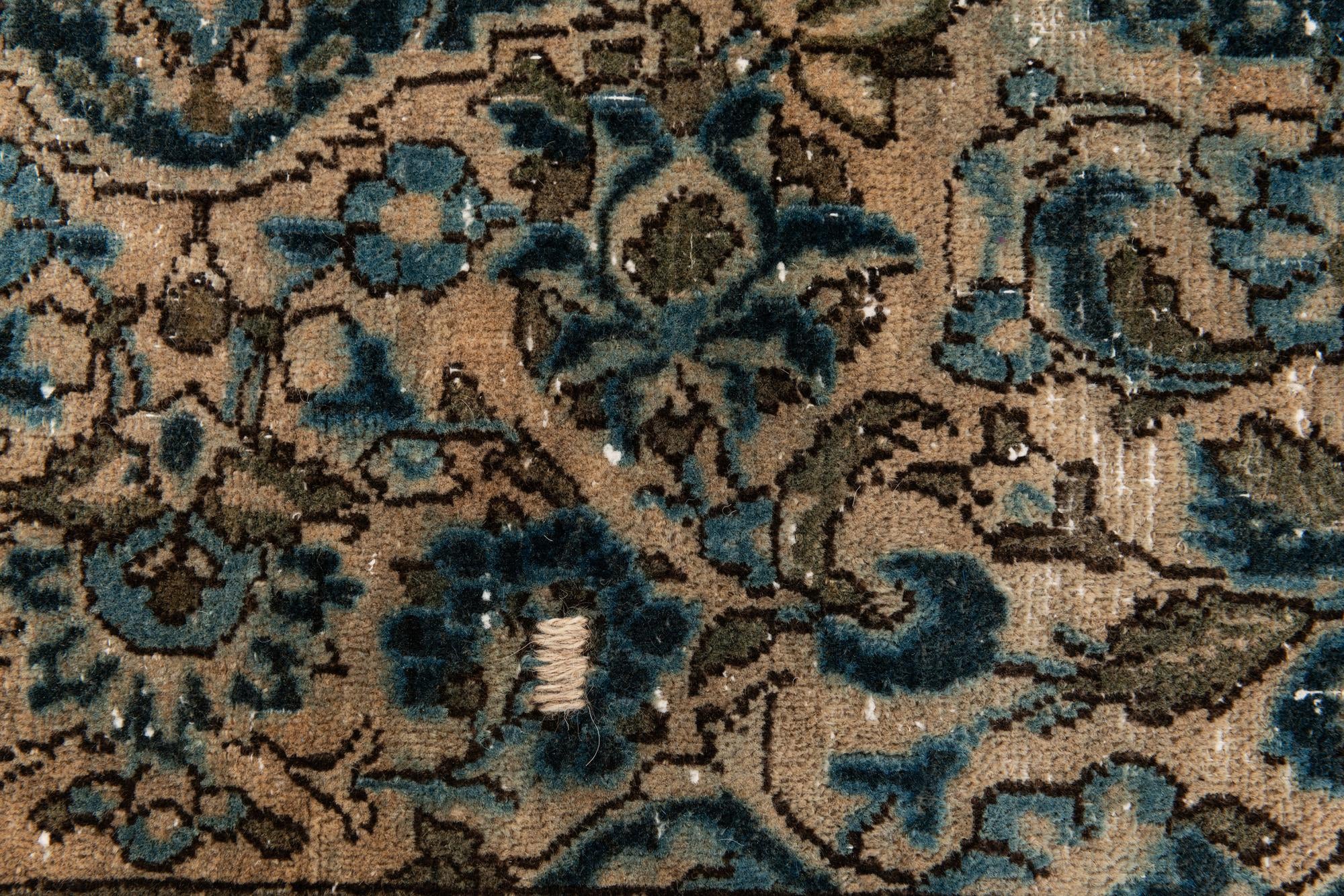 2' 10 x 5' Hand Knotted Ultra Vintage Persian Wool Rug