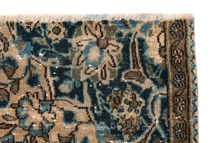 2' 10 x 5' Hand Knotted Ultra Vintage Persian Wool Rug