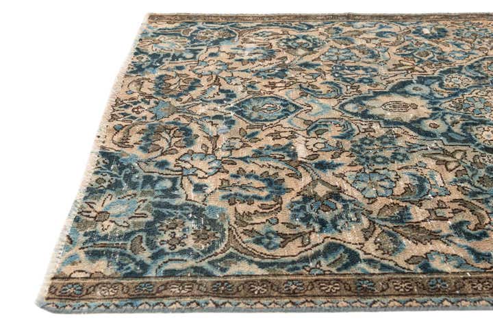 2' 10 x 5' Hand Knotted Ultra Vintage Persian Wool Rug