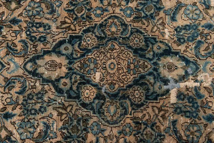 2' 10 x 5' Hand Knotted Ultra Vintage Persian Wool Rug