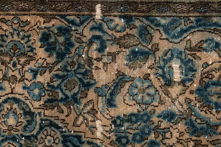 2' 10 x 5' Hand Knotted Ultra Vintage Persian Wool Rug