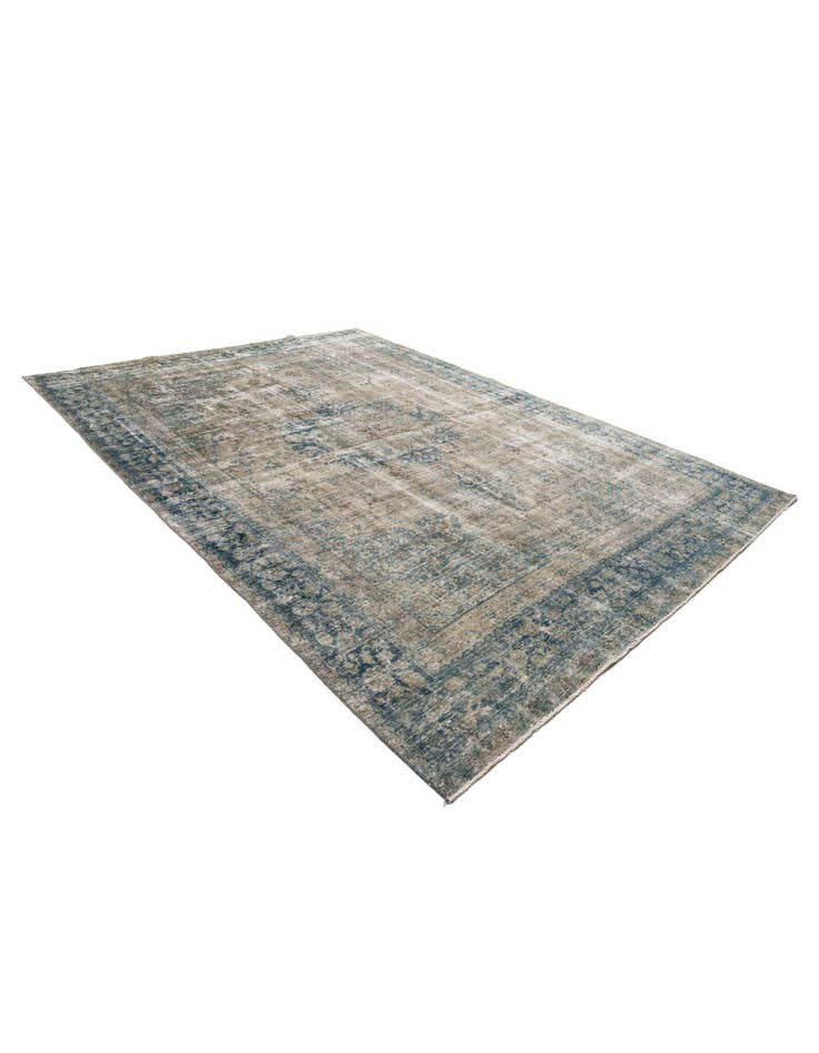 Detail image of 9' x 12' 3  Hand Knotted Ultra Vintage Persian Wool Rug