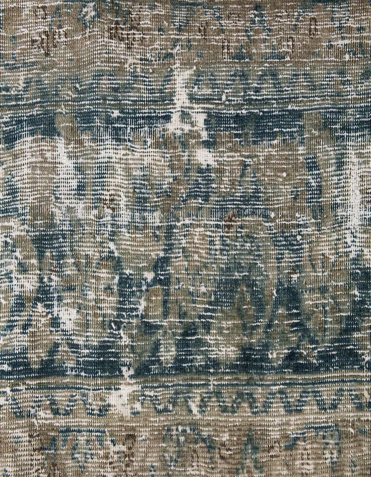 Detail image of 9' x 12' 3  Hand Knotted Ultra Vintage Persian Wool Rug