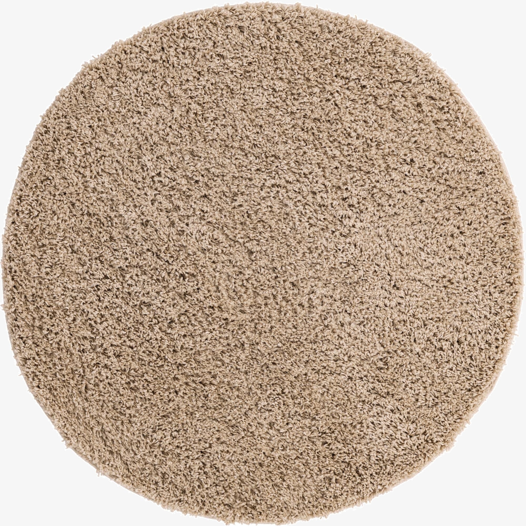 4' x 4' Everyday Shag Round Rug