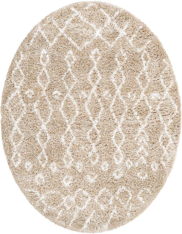 Detail image of 5' x 5' Marrakesh Shag Round Rug