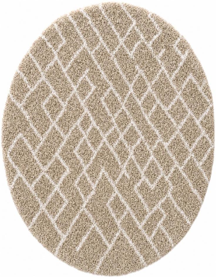 Detail image of 4' x 4' Marrakesh Shag Round Rug
