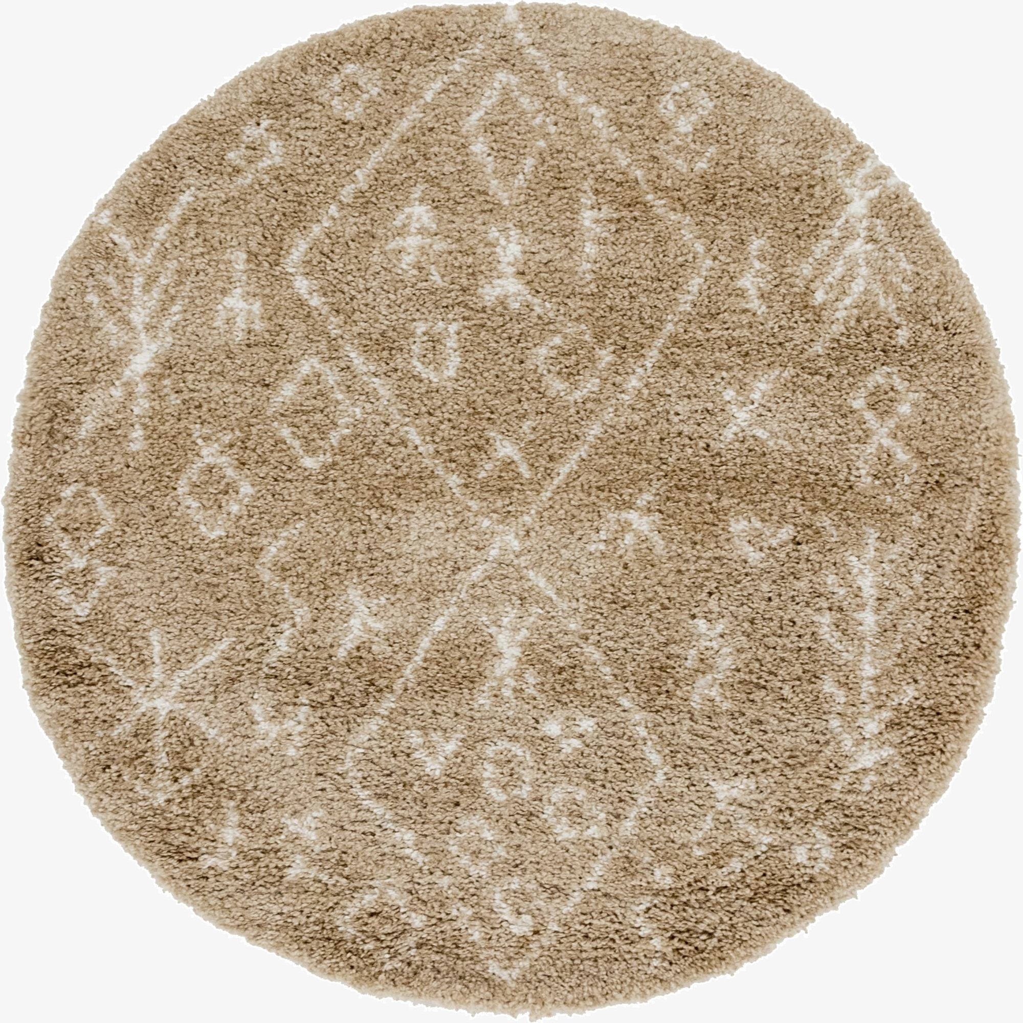 5' x 5' Marrakesh Shag Round Rug