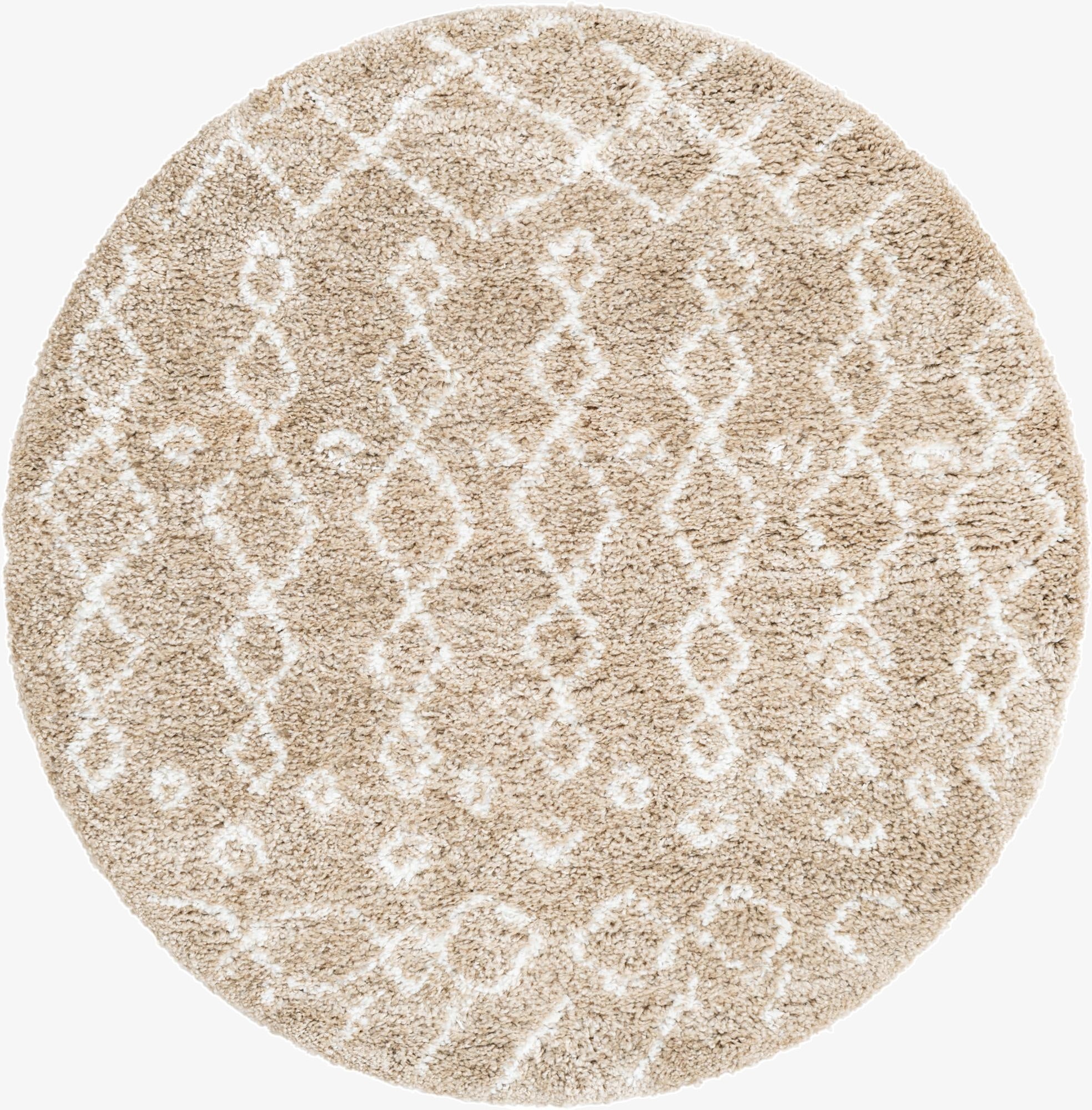 5' x 5' Marrakesh Shag Round Rug