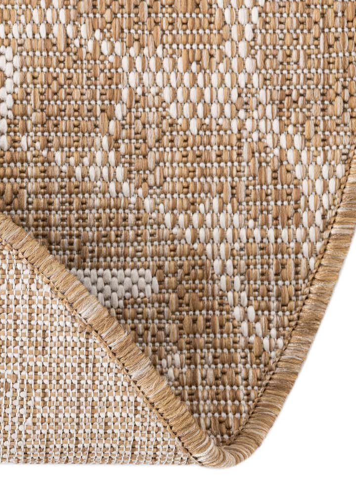 7' 10 x 7' 10 Easy-Clean Coastal Indoor / Outdoor Round Rug
