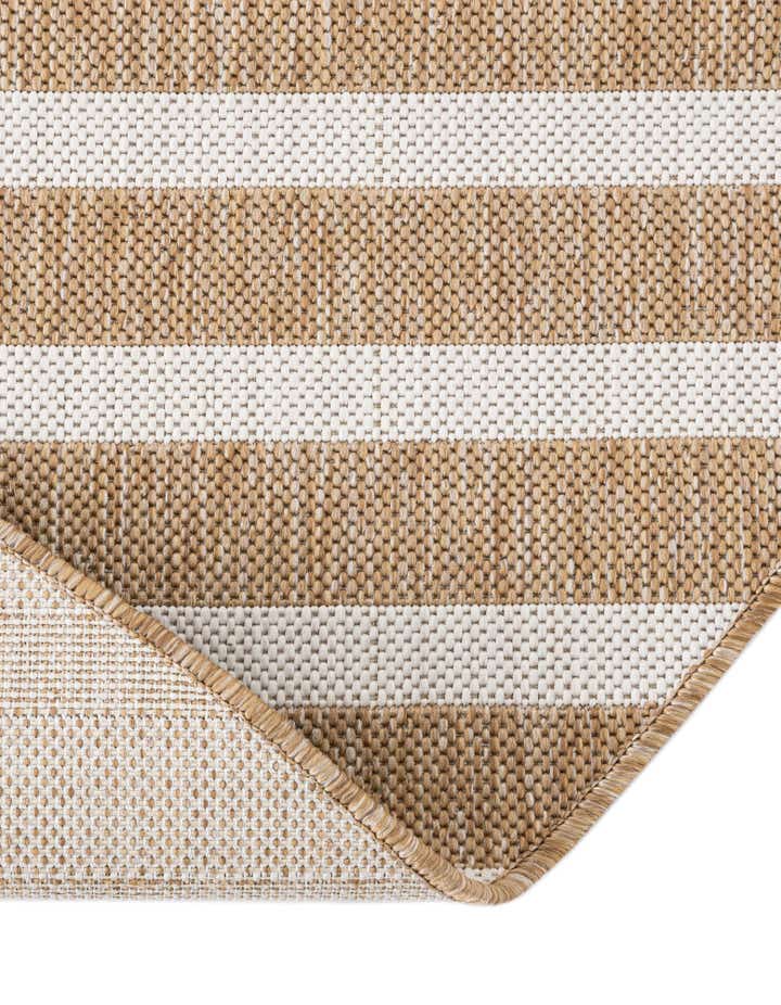 12' x 12' Easy-Clean Modern Indoor / Outdoor Round Rug