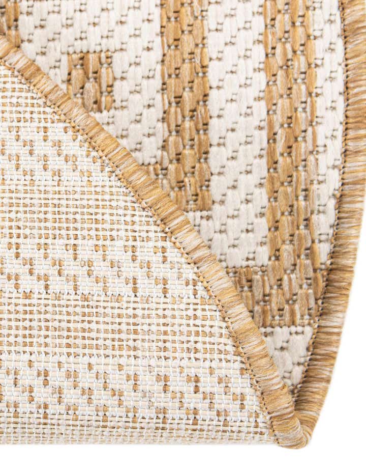 12' x 12' Easy-Clean Modern Indoor / Outdoor Round Rug