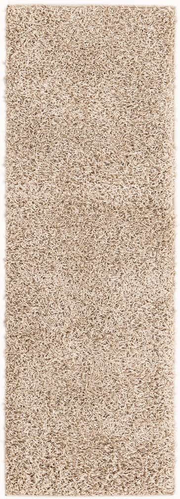 60cm x 185cm Comfort Solid Shag Läufer Teppich