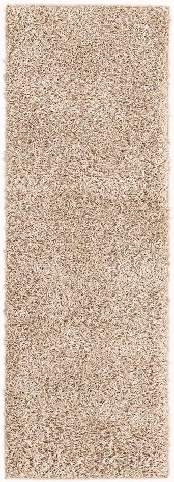 Detail image of 2' x 6' Comfort Solid Shag Runner Rug