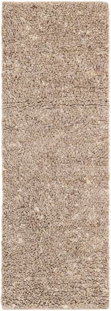 2' x 6' 1 Hand Woven Haka Deluxe Shag Runner Rug