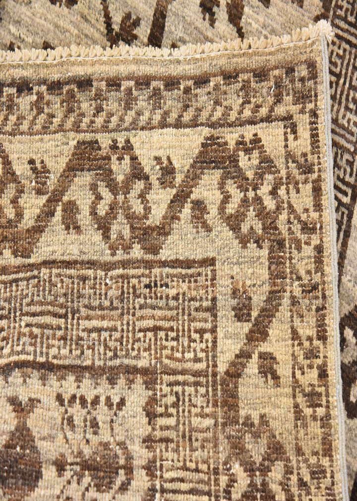 3' x 9' 8 Hand Knotted Khotan Ziegler Oriental Runner Rug