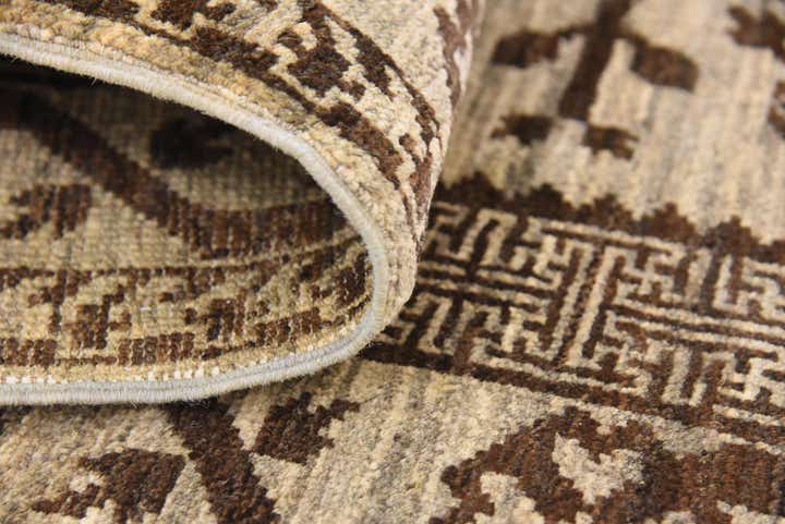 3' x 9' 8 Hand Knotted Khotan Ziegler Oriental Runner Rug