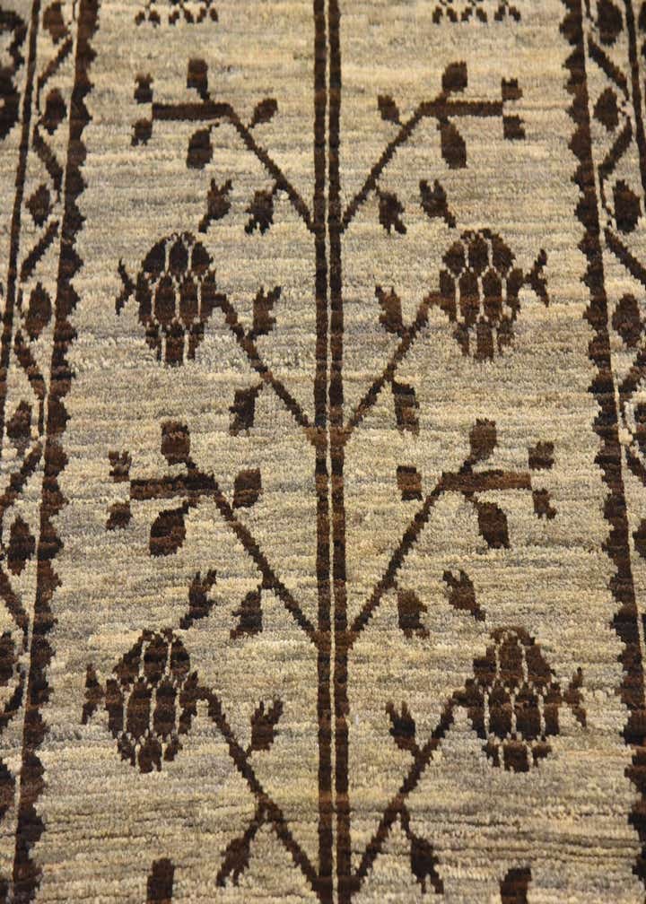 3' x 9' 3 Hand Knotted Khotan Ziegler Oriental Runner Rug