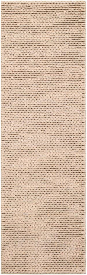 Detail image of 2' x 6' 7 Hand Woven Lana New Zealand Wool Runner Rug