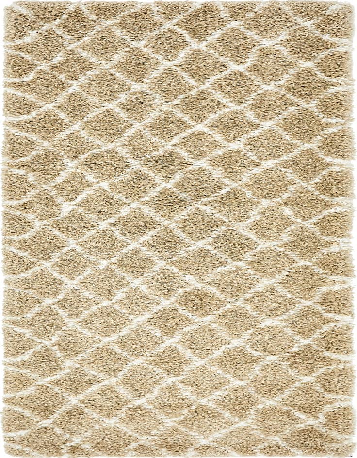 Detail image of 2' 7 x 10' Moroccan Shag Runner Rug