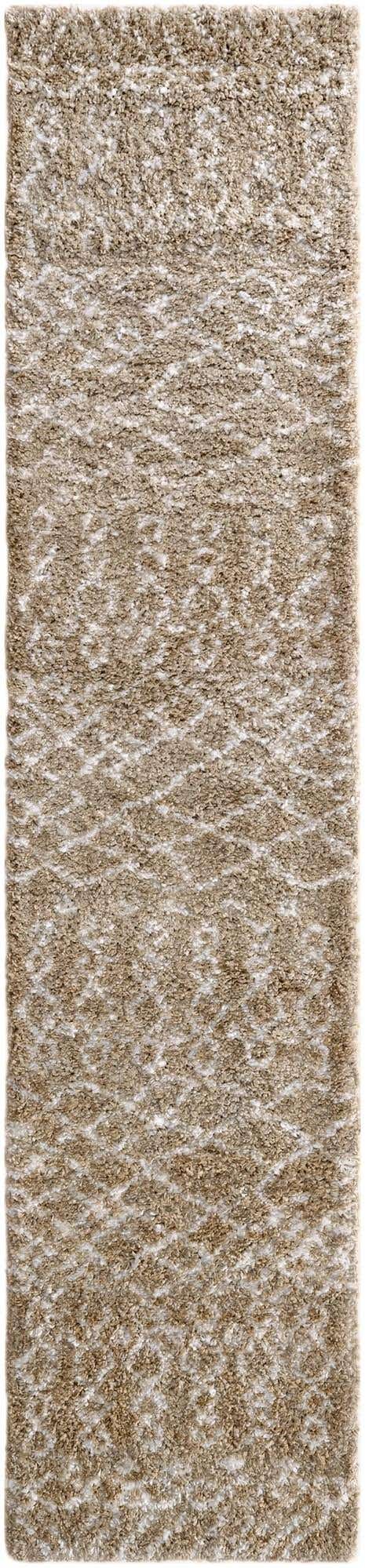 2' 7 x 12' Moroccan Shag Runner Rug